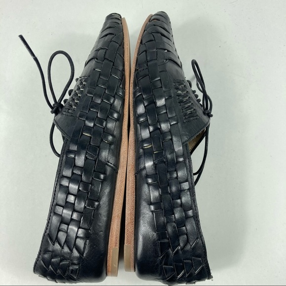 Will Leather Goods Black Woven Women's Shoes - Picture 7 of 10